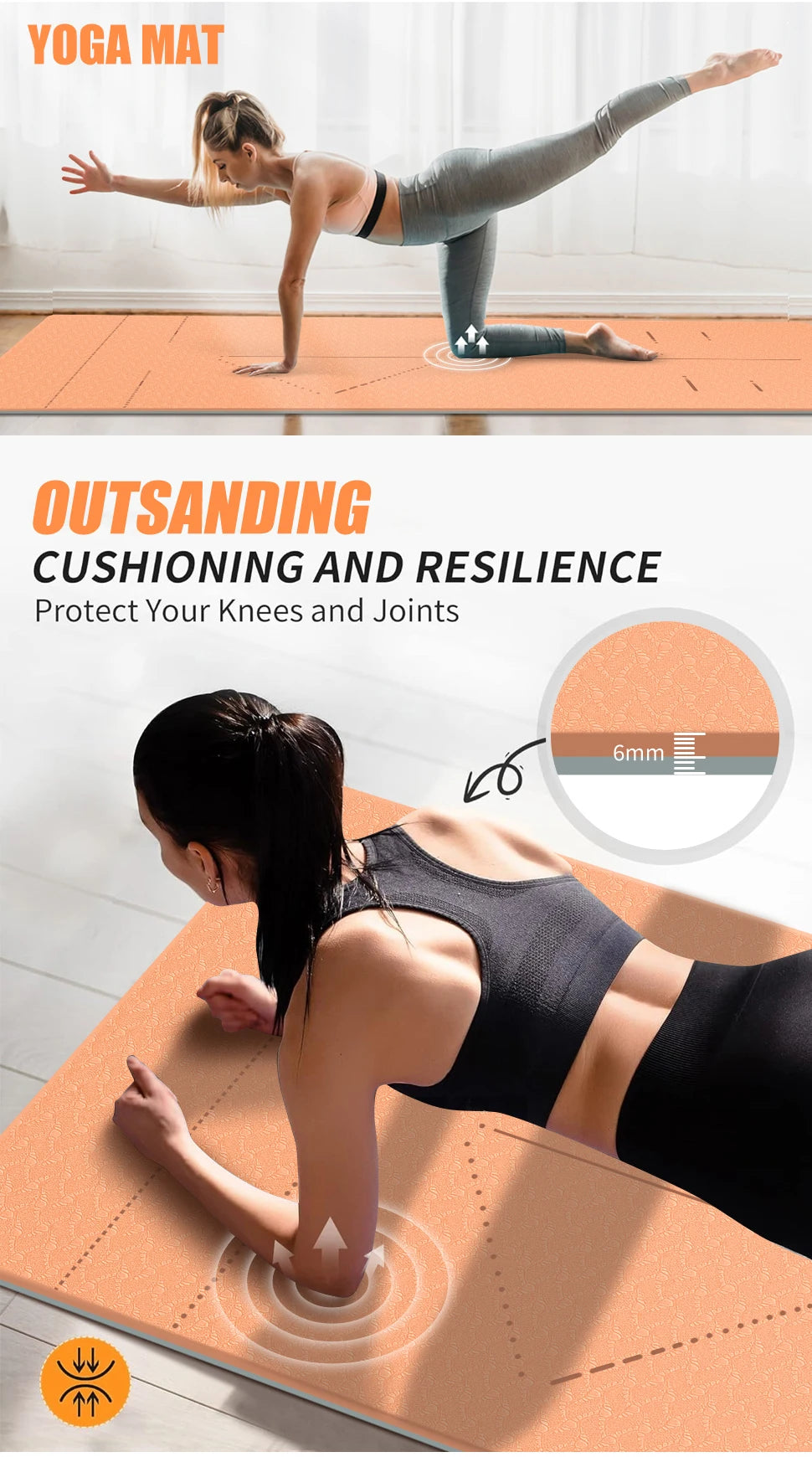 ZenFlow Yoga Mat